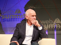 George Papandreou (Hellenic Parliament) speaks during day three of the Web Summit 2019 in Lisbon, Portugal on November 6, 2019. (