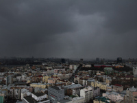 Weather in Ukraine remains treacherous before Easter.
In photo view of Kiev on April 4, 2015.
(