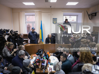 Pecherskiy Court choses the prevention measure for  doctor Yana Duhar in Kyiv, Ukraine, 13 December 2019, during investigations in the murde...
