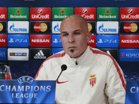 Andrea Raggi  during the prress conference  on the eve of the Champions League match between Juventus FC and AS Monaco at the Juventus Stadi...
