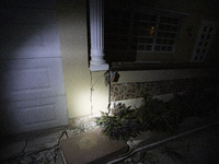  Front of a damaged house  in Guanica, Puerto Rico, on 12 January, 2020.  Puerto Rico was hit by a series of earthquakes over the past 15 da...