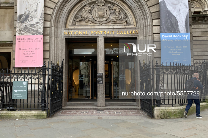 The National Portrait Gallery has become the latest major London gallery to announce closure due to the coronavirus outbreak. UK Government...
