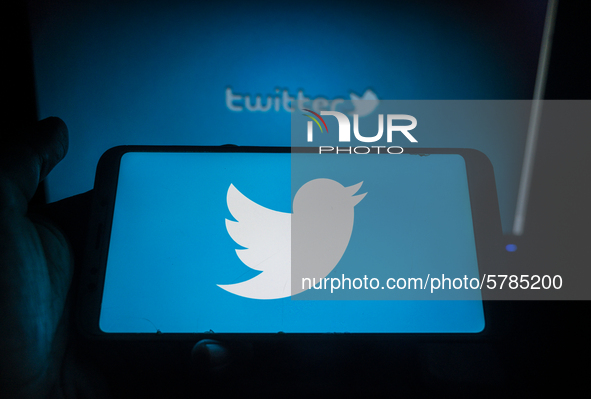 Twitter logo displayed on a phone screen in Tehatta, Nadia, West Bengal, India on June 16, 2020. Twitter is launching two new features: The...