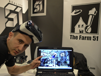 Michal Grzesiczek from The Farm 51 specialised in developing the innovative VR technology, present at Digital Dragons 2015, one of the bigge...