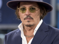 Johnny Depp attends 'Crock of Gold: A Few Rounds With Shane Macgowan' premiere during the 68th San Sebastian International Film Festival at...