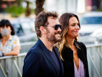 Matt Dillon, Roberta Mastromichele attend The Great Fellove (El Gran Fellove) premiere during the 68th San Sebastian International Film Fest...