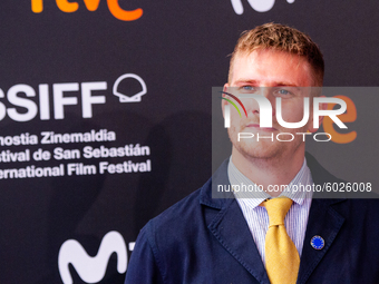 Harry Macqueen attends ''Supernova'' Premiere during the 68th San Sebastian Film Festival, in San Sebastian, Spain, on September 23, 2020. (