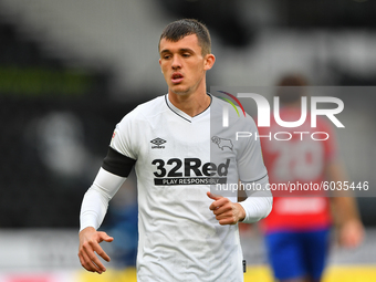  
Jason Knight of Derby County during the Sky Bet Championship match between Derby County and Blackburn Rovers at the Pride Park, DerbyDerb...