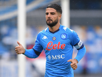 Lorenzo Insigne of SSC Napoli during the Serie A match between SSC Napoli and Genoa CFC at Stadio San Paolo Naples Italy on 27 September 202...