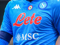 SSC Napoli Officiali Shirt during the Serie A match between SSC Napoli and Genoa CFC at Stadio San Paolo Naples Italy on 27 September 2020....