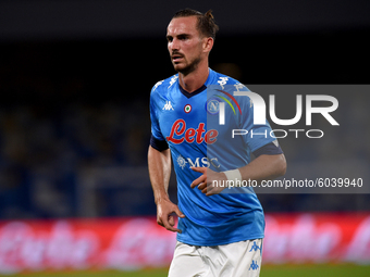 Fabian Ruiz of SSC Napoli during the Serie A match between SSC Napoli and Genoa CFC at Stadio San Paolo Naples Italy on 27 September 2020. (