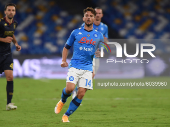 Dries Mertens of SSC Napoli during the Serie A match between SSC Napoli and Genoa CFC at Stadio San Paolo Naples Italy on 27 September 2020....