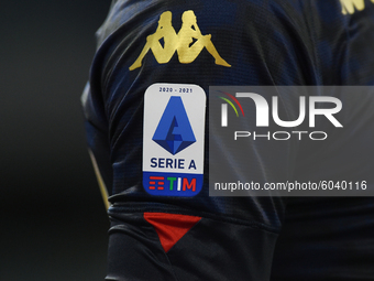 Official Serie A Patch during the Serie A match between SSC Napoli and Genoa CFC at Stadio San Paolo Naples Italy on 27 September 2020. (