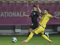 Alin Tosca of Romania in action during match against Romania of UEFA Nations League football match in Ploiesti city October 14, 2020. (