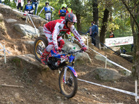 FIM Trial125 World Championships; Leo Guiraud (Silver medal), Beta Team, in action during the FIM Trial125 World Championships in Lazzate, I...