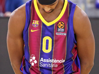 Brandon Davies during the match between FC Barcelona and Panathinaikos BC, corresponding to the week 4 of the Euroleague, played at the Pala...