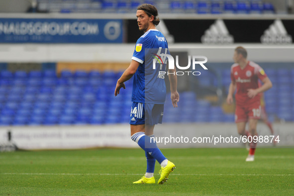 Ipswichs Emyr Huws during the Sky Bet League 1 match between Ipswich Town and Accrington Stanley at Portman Road, Ipswich, England on 17th O...