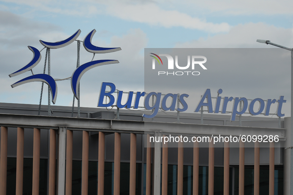 A view of Burgas Airport logo.
Passenger numbers at Bulgaria's coastal airports of Varna and Burgas slumped by 75.6% due to the coronavirus...