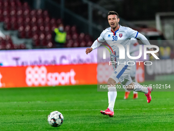 Alexandru Tiganasu in action during the 7th game in the Romania League 1 between CFR Cluj and FC Botosani, at Dr.-Constantin-Radulescu-Stadi...