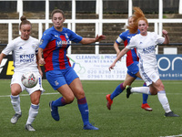 Remi Allen of Leicester City Women  scores during FA Women's Championship between Crystal Palace Women and Leicester City Women at Hayes Lan...