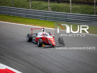 Minì Gabriele 46 of Prema Powerteam drives during the Italian F4 Championship at Autodromo di Monza on October 18, 2020 in Monza, Italy. (