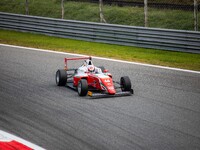 Minì Gabriele 46 of Prema Powerteam drives during the Italian F4 Championship at Autodromo di Monza on October 18, 2020 in Monza, Italy. (