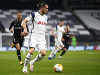 Tottenham Hotspur's Gareth Bale in action  during Europe League Group J between Tottenham Hotspur and LASK at Tottenham Hotspur stadium , Lo...