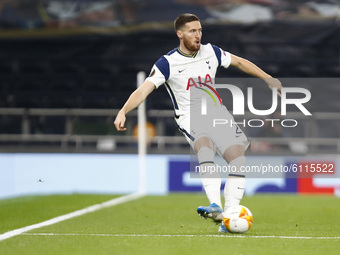 Tottenham Hotspur's Matt Doherty during Europe League Group J between Tottenham Hots Tottenham Hotspur's Matt Doherty in action pur and LASK...