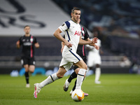 Tottenham Hotspur's Gareth Bale in action during Europe League Group J between Tottenham Hotspur and LASK at Tottenham Hotspur stadium , Lon...