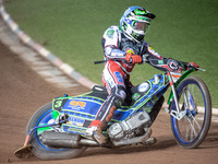 
Dan Bewley in action  during the Peter Craven Memorial Trophy at the National Speedway Stadium, Manchester on Thursday 22nd October 2020. (