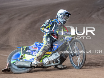
Troy Batchelor in action  during the Peter Craven Memorial Trophy at the National Speedway Stadium, Manchester on Thursday 22nd October 202...