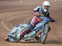 
Harry McGurk in action  during the Peter Craven Memorial Trophy at the National Speedway Stadium, Manchester on Thursday 22nd October 2020....