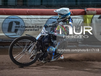 
Jason Doyle in action during the Peter Craven Memorial Trophy at the National Speedway Stadium, Manchester on Thursday 22nd October 2020. (