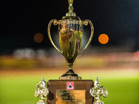 
The Peter Craven Memorial Trophy during the Peter Craven Memorial Trophy at the National Speedway Stadium, Manchester on Thursday 22nd Octo...