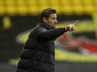  Bournemouth Manager Jason Tindall during the Sky Bet Championship match between Watford and Bournemouth at Vicarage Road, Watford on Saturd...