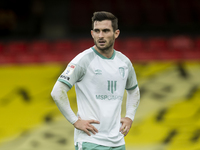 Lewis Cook of Bournemouth during the Sky Bet Championship match between Watford and Bournemouth at Vicarage Road, Watford on Saturday 24th O...