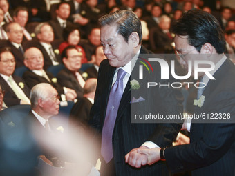 (FILE IMAGE) Lee Kun-Hee of Former Samsung Group Chairman.Lee Kun-Hee, dies at 78. .   (