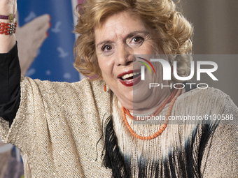 The singer Maria Jimenez poses during the portrait session in Madrid, on October 27, 2020, Spain (
