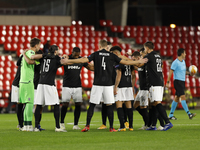 Players of PAOK FC during the UEFA Europa League Group E stage match between Granada CF and PAOK FC at Estadio Nuevo Los Carmenes on October...