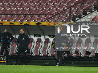 Gerardo Seoane, head coach of BSC Young Boys during CFR 1907 Cluj v BSC Young Boys UEFA Europa League, Group Stage, Group A, Dr. Constantin...