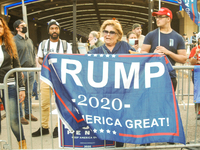 Trump supporters gathered for the second day outside of the Philadelphia Convention Center to protest the counting of votes they deem illegi...