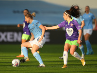  Manchester Citys Ellen White  during the Barclays FA Women's Super League match between Manchester City and Bristol City at the Academy Sta...