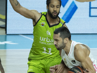 Facundo Campazzo  of Real Madrid during the ACB Endesa League basketball game that pitted Real Madrid against Urbas Fuenlabrada at the WiZin...