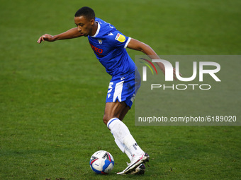 Colchester United’s Cohen Bramall during League Two between Colchester United and Leyton Orient at Colchester Community Stadium , Colchester...