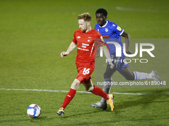 James Brophy of Leyton Orient during League Two between Colchester United and Leyton Orient at Colchester Community Stadium , Colchester, UK...
