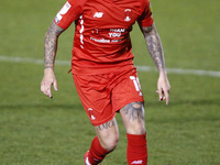 Jordan Maguire-Drew of Leyton Orient during League Two between Colchester United and Leyton Orient at Colchester Community Stadium , Colches...