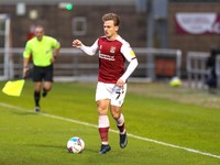 Northampton Town's Sam Hoskins during the first half of the Sky Bet League One match between Northampton Town and Accrington Stanley at the...