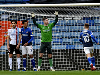  Oldham Athletic's Ian Lawlor (Goalkeeper) during the Sky Bet League 2 match between Oldham Athletic and Scunthorpe United at Boundary Park,...