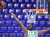 Youssou Ndoye during the match between FC Barcelona and Real Betis Baloncesto, corresponding to the week 11 of the Liga Endesa, played at th...