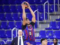 Brandon Davies during the match between FC Barcelona and Real Betis Baloncesto, corresponding to the week 11 of the Liga Endesa, played at t...